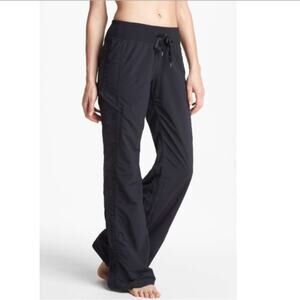 Zella Ruched Move Jogger Pants Size 2 Black Athleisure Activewear Sporty